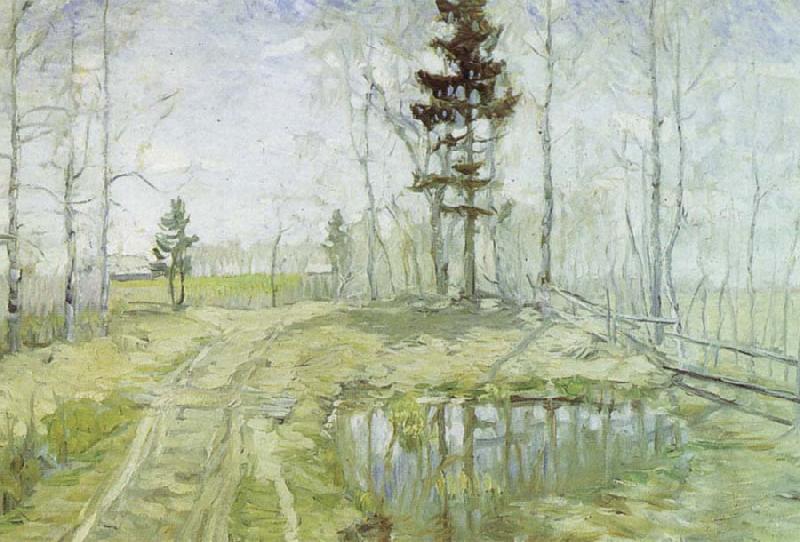 Stanislav Zhukovsky Spring Water oil painting image